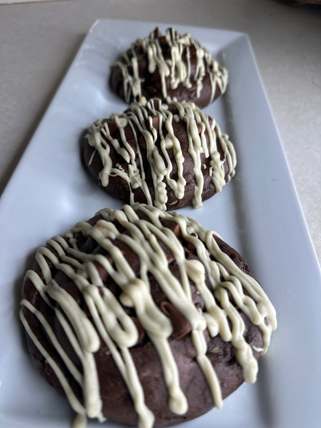 *New Flavor* Triple Chocolate Dubai Chocolate Cookies